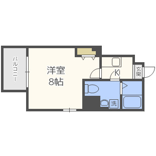 8階の間取り図