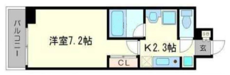 5階の間取り図