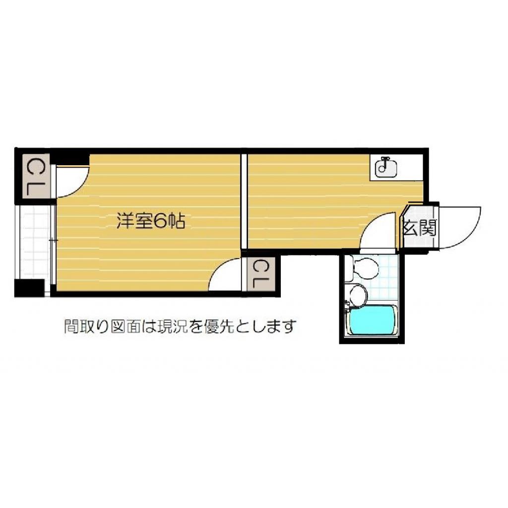 4階の間取り図