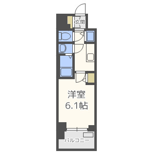 7階の間取り図
