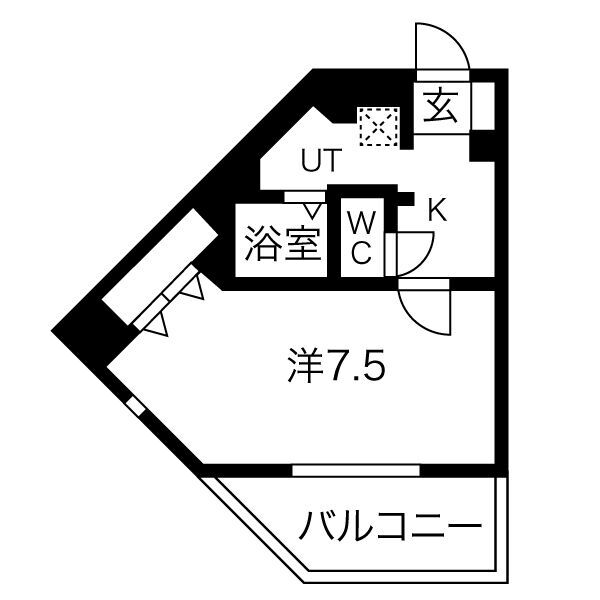 11階の間取り図