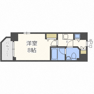 9階の間取り図