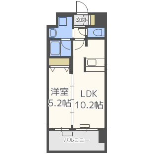 5階の間取り図