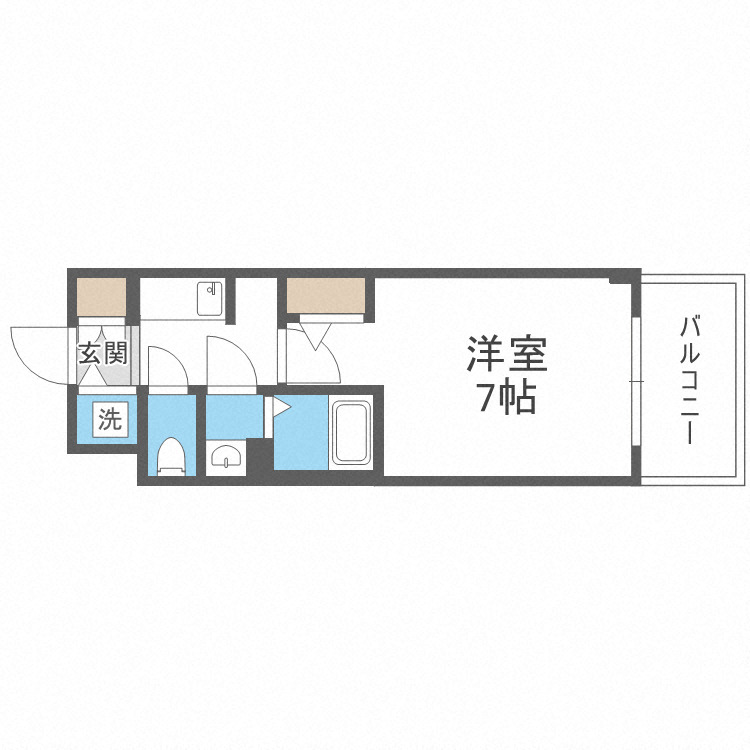 5階の間取り図