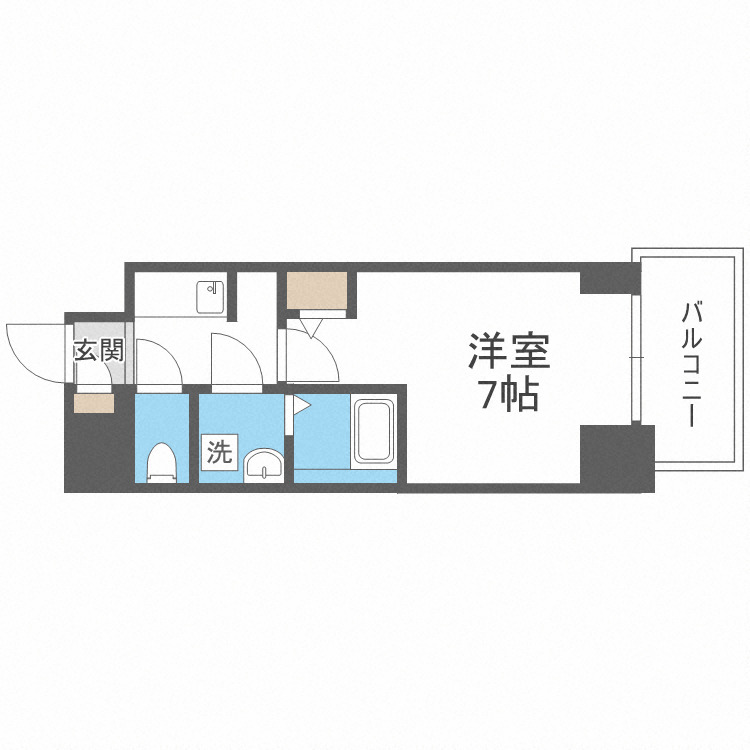13階の間取り図