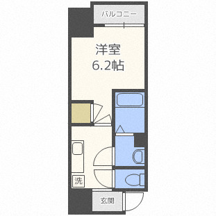 6階の間取り図