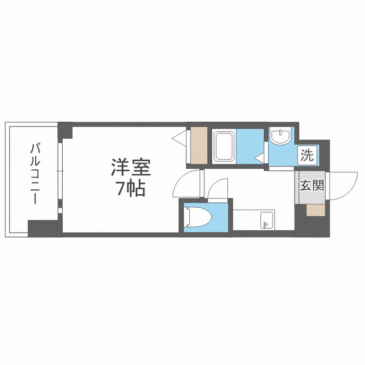 9階の間取り図