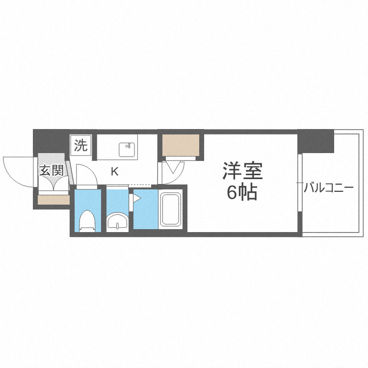 7階の間取り図