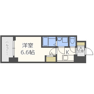 2階の間取り図