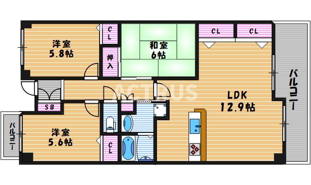 間取図