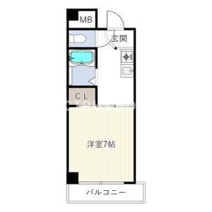 4階の間取り図