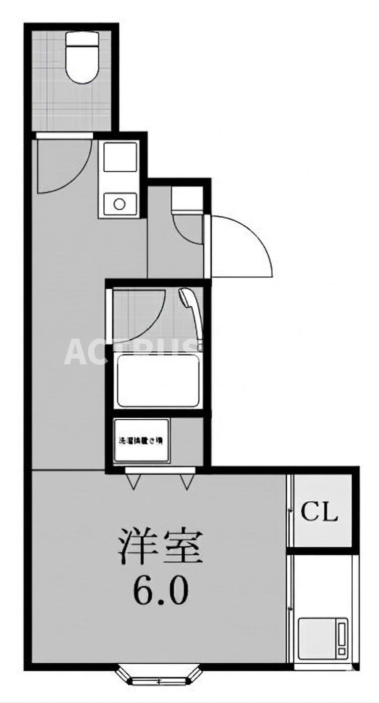 2階の間取り図