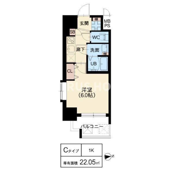 12階の間取り図