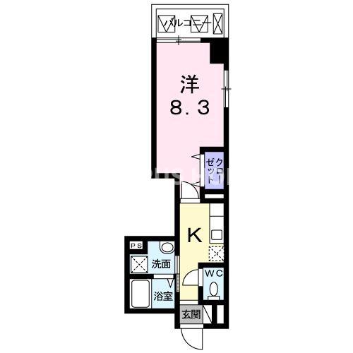 5階の間取り図