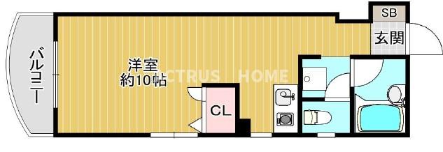 1階の間取り図