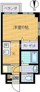 6階の間取り図