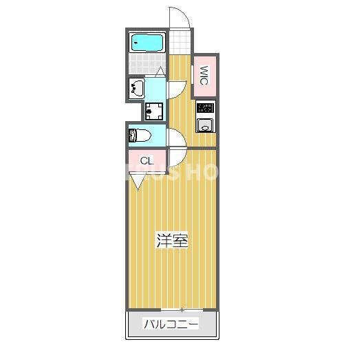 6階の間取り図