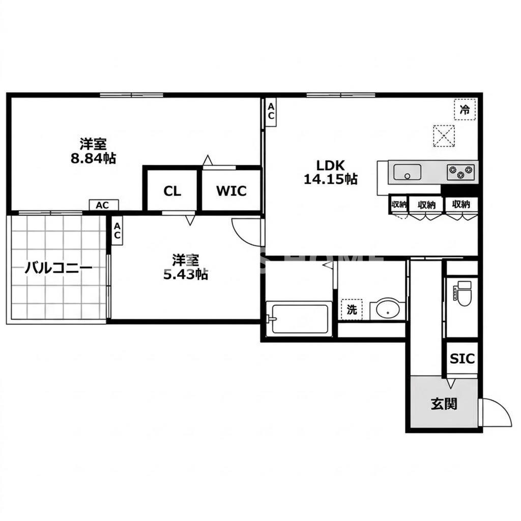 間取図
