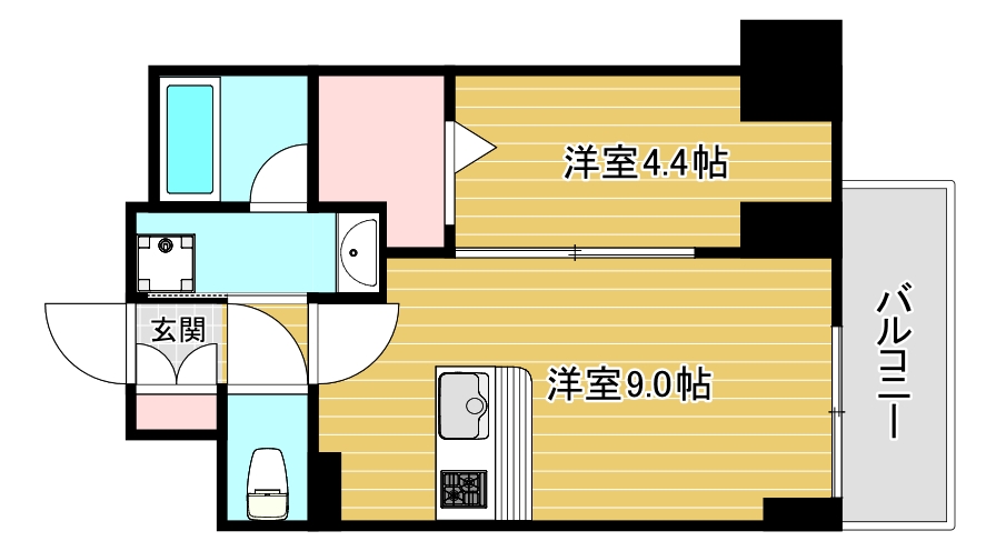 5階の間取り図