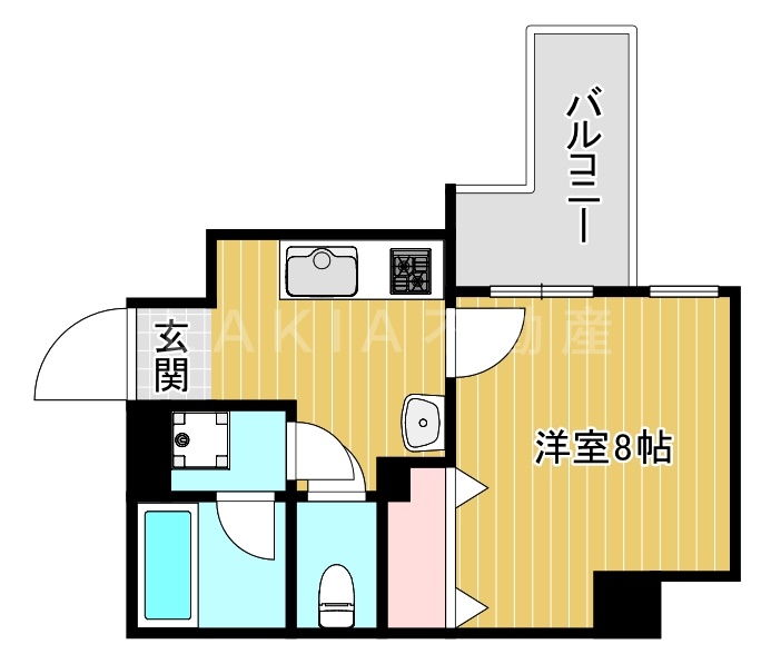 7階の間取り図