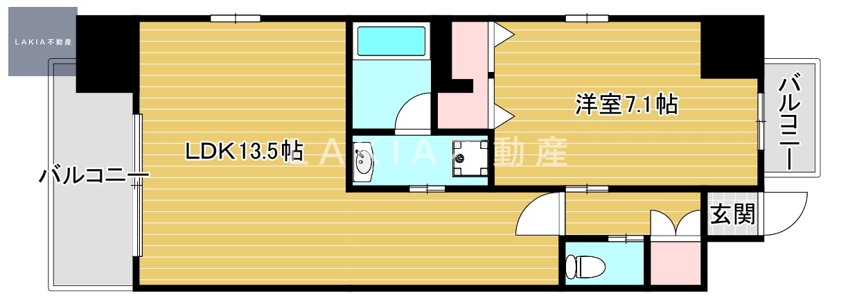 5階の間取り図