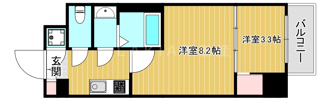 3階の間取り図