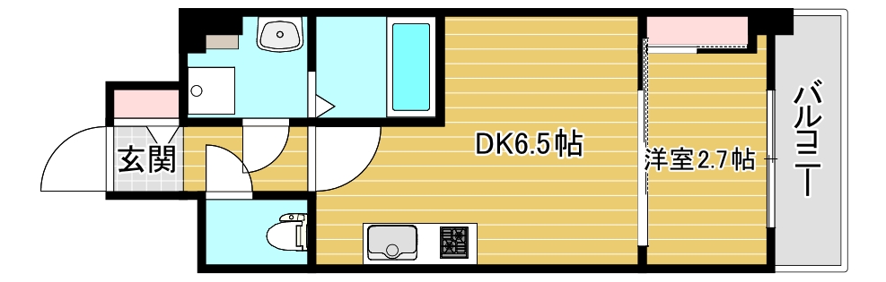 8階の間取り図
