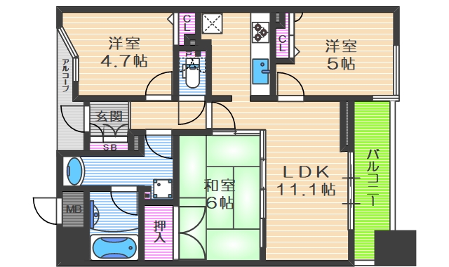 間取図