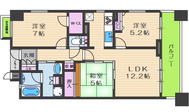 間取図