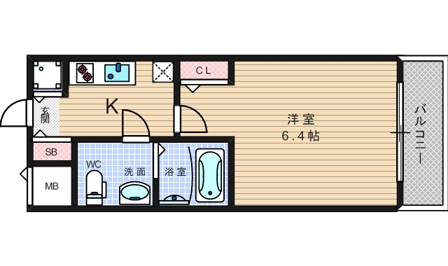 3階の間取り図