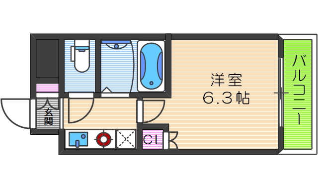 5階の間取り図