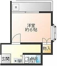 2階の間取り図
