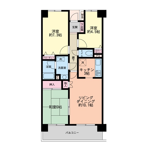 ★間取り図★反転タイプ