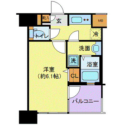 7階の間取り図