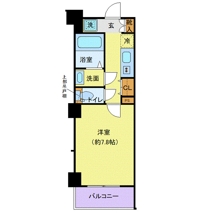 3階の間取り図