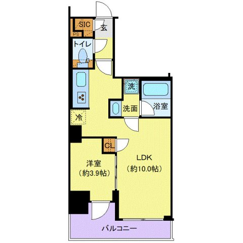 5階の間取り図
