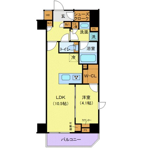 7階の間取り図