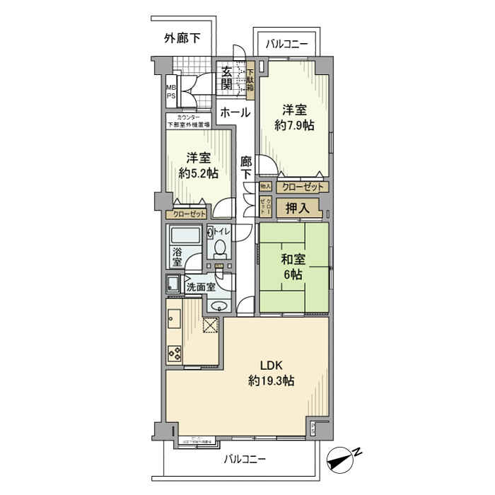 間取図