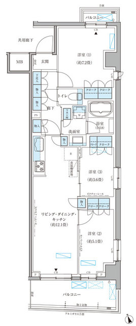 間取図
