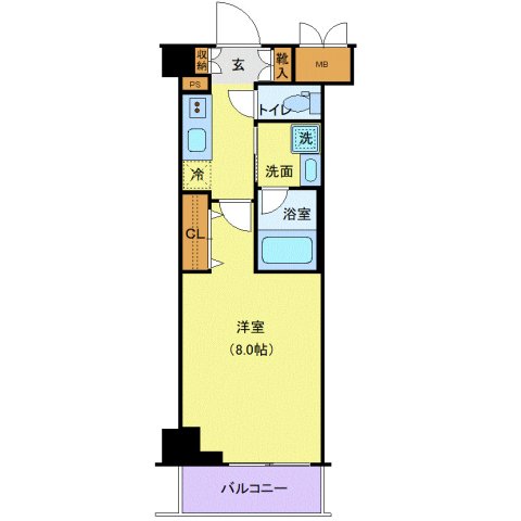 5階の間取り図