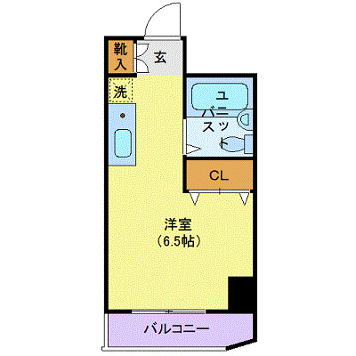 6階の間取り図