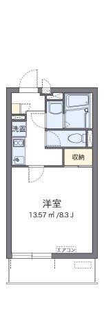 代表的な間取のため実際の間取とは異なる場合があります