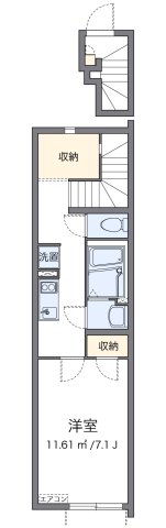 代表的な間取のため実際の間取とは異なる場合があります
