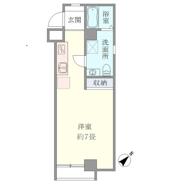 1階の間取り図