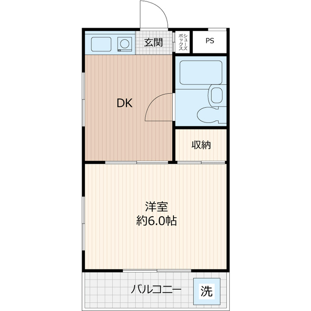3階の間取り図