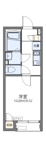 代表的な間取のため実際の間取とは異なる場合があります