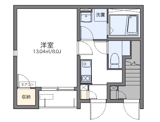 代表的な間取のため実際の間取とは異なる場合があります