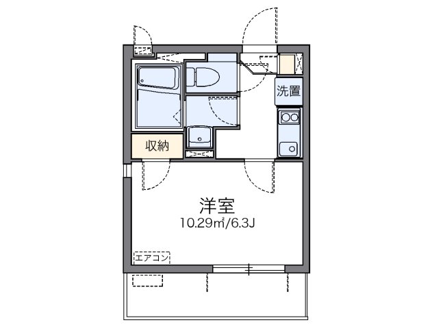 代表的な間取のため実際の間取とは異なる場合があります