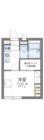 代表的な間取のため実際の間取とは異なる場合があります