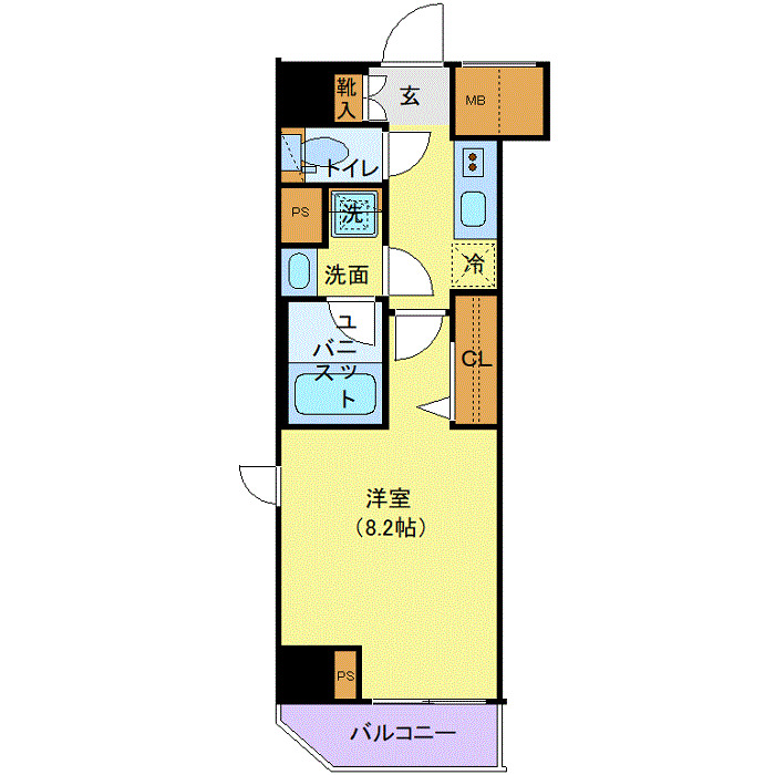 5階の間取り図